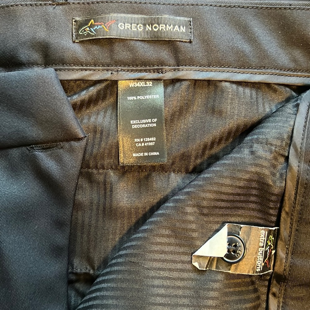 Greg Norman, Golf Pant, 34x32, brand new Condition